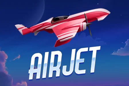 Logo of Air Jet from 100HP Gaming at Wolf Casino