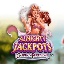 Official Jackpots logo: Almighty Jackpots: Garden of Persephone by Novomatic at Wolf Casino