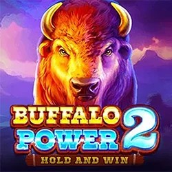 Buffalo Power 2: Hold and Win slot visual from Playson available on wolf-nz.com