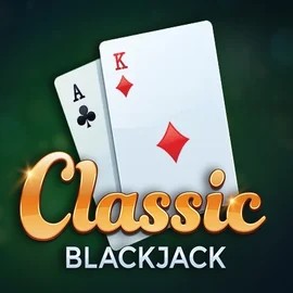 Classic Blackjack slot visual from Red Tiger Gaming available on wolf-nz.com
