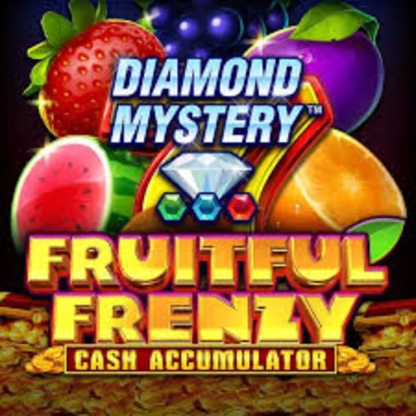 Diamond Mystery Fruitful Frenzy Cash Accumulator online game logo by Greentube on wolf-nz.com