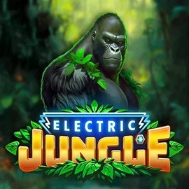 Electric Jungle slot logo by Atomic Slot Lab at Wolf CasinoElectric Jungle