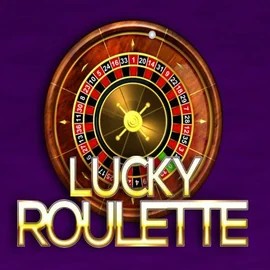 Lucky Roulette online game logo by Belatra Games on wolf-nz.com
