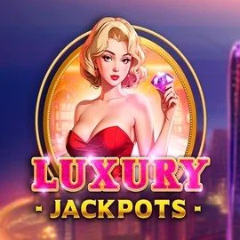 Luxury Jackpots logo – Jackpots by Triple Cherry at Wolf Casino