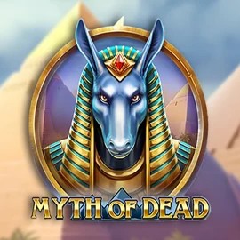 Slots logo of Myth of Dead from Play'n GO at Wolf Casino