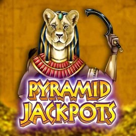 Pyramid Jackpots game by King Show Games – logo hosted on Wolf Casino