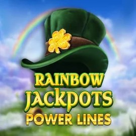 Enjoy Rainbow Jackpots Power Lines by Red Tiger Gaming – logo hosted on wolf-nz.com