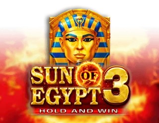 Sun of Egypt 3 slot logo by BNG at Wolf CasinoSun of Egypt 3